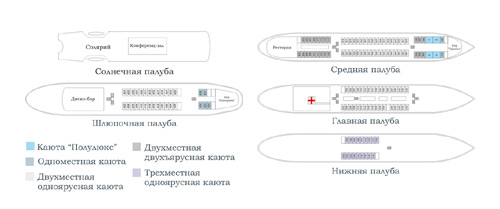 Схема теплохода санкт петербург